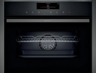 Neff C28MT27G0 Einbau Mikrowelle Kompaktbackofen Pyrolyse Graphite-Grey - Bild 1 von 4