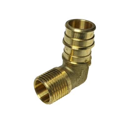1 Pack XFITTING 3/4" Pex A x 1/2" Male Elbow, Expansion MNPT Elbow