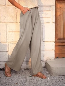 GRACE KARIN Wide Leg Pants Size {L} Long/ Palazzo Style - Picture 1 of 6