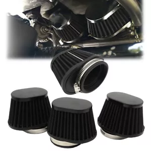 Kits de metal de filtro de cono de alto flujo de admisión de aire frío de 51 mm y 2 pulgadas aptos para motocicleta - Imagen 1 de 10