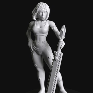 Sisters of Battle without Armour 05a - 28mm Scale Resin Miniature by Manufaktura - Bild 1 von 5