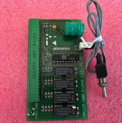 Speicher Erweiterung 512kb PROTAR  für AMIGA 500/A500+ #01 25 - Bild 1 von 4