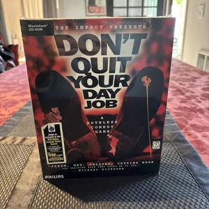 The Improv Presents: Don't Quit Your Day Job (Macintosh, 1996) New SEALED Box - Picture 1 of 8
