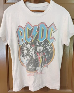 Camiseta ACDC Daydreamer Highway to Hell American Tour 1979 puntada única desvanecimiento - Imagen 1 de 9