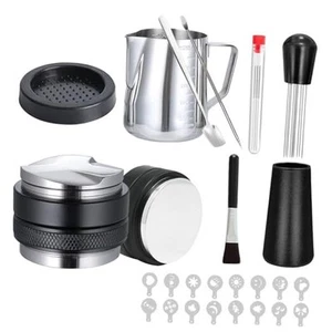 Coffee Tamper Set 24 PCS, Espresso Accessories Barista Kit,with 51mm Espresso - Picture 1 of 8