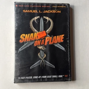 Snakes on a Plane DVD (2006) Samuel L. Jackson New Line Platinum Series - Picture 1 of 2