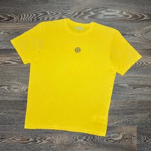S/S’2009 STONE ISLAND T-Shirt Heat Reactive Backprint Baumwolle gelb Gr. XL - Bild 1 von 15