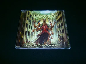 ABORTED - The Necrotic Manifesto. CD - Picture 1 of 3