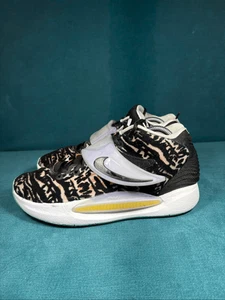 Nike KD 14 schwarz weiß schwarz weiß Copa blau melonentönung Herren 9 Schuhe - Bild 1 von 8