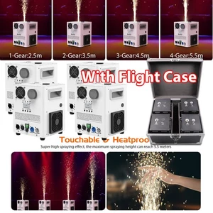 1200W Cold Spark Machine Stage Effect DMX Firework Machine Club Wedding Show - Picture 1 of 16
