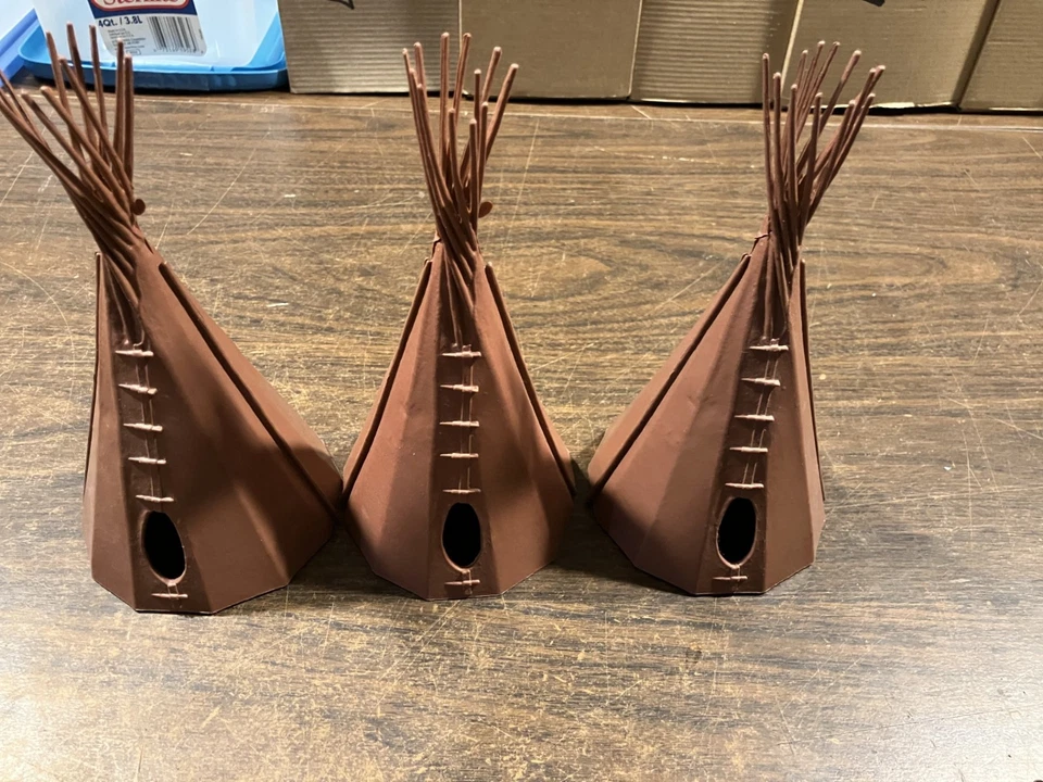 BMC Toys escala 1/32 plástico Custer's Last Stand Indian Teepee's Foto 1 de 1