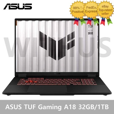 ASUS TUF Gaming A18 18" FA808UH-S8030 RTX5050 32GB/1TB Ryzen7 260 FreeDOS - Image 1 of 4