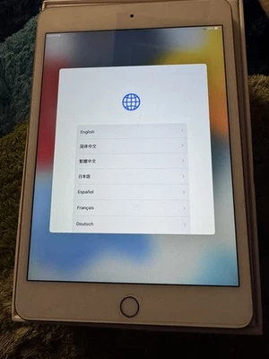 Apple iPad Mini (5th Generation) 256GB, Wi-Fi + 4G Cellular, 7.9in - gold - Image 1 of 4