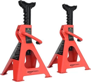 Cavalletti Di Sostegno per Veicoli, in Acciaio, Capacità Di 2 Tonnellate (1,8 To - Foto 1 di 12