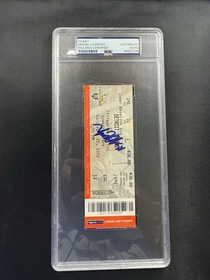 Miguel Cabrera signed autographed 300th Home run ticket stub PSA/DNA Tigers - Image 1 of 2