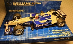 1:43 Juan Pablo Montoya Williams BMW FW23 Malaysia 2001 F1 Minichamps Formula 1 - Bild 1 von 12