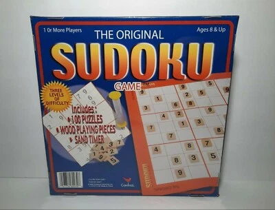 Cardinal Game The Original Sudoku Game new sealed 2005  - Image 1 of 2