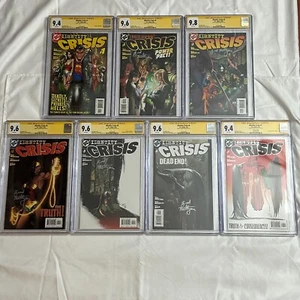 Identity Crisis Full Run CGC Signature Series Signed by Brad Meltzer 1st Prints - Picture 1 of 8
