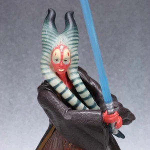 Star Wars Attack of The Clones Jedi Master SHAAK TI 3.75" Figure #10 Hasbro 2002 - Picture 1 of 3