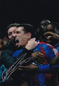 Football - Daniel Munoz - Hand Signed A4 Photograph - Crystal Palace - COA - Picture 1 of 1