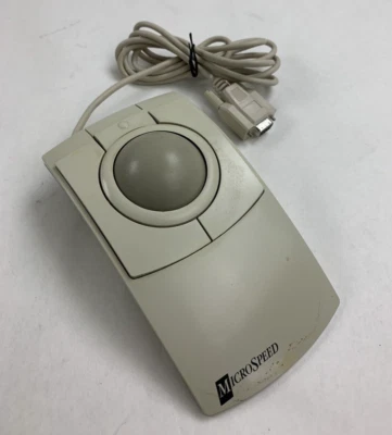 Microspeed PD-270 PC-Trac Deluxe The Superior Mouse Vintage  Untested - Image 1 of 4