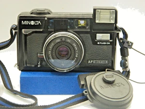 MINOLTA H-MATIC AF2-M -35mm Point & Shoot Camera -Tested - Everything Works - Picture 1 of 9