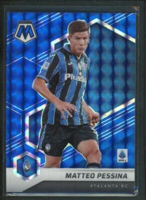 2021-22 MATTEO PESSINA 66/99 PANINI MOSAIC SERIE A BLUE - Image 1 of 2