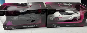 2 DIECAST REPLICA JADA 1/32 PINK SLIPS 2020 Toyota Supra & Mercedes G-Class 4x4 - Picture 1 of 4
