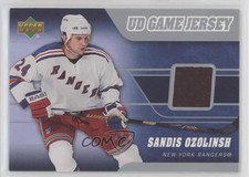 2006-07 Upper Deck UD Game Jersey Sandis Ozolinsh #J2-SO