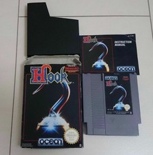 Nintendo NES Game Hook + ORIGINAL BOX + INSTRUCTIONS + SLIPCASE-Sleeve!!!