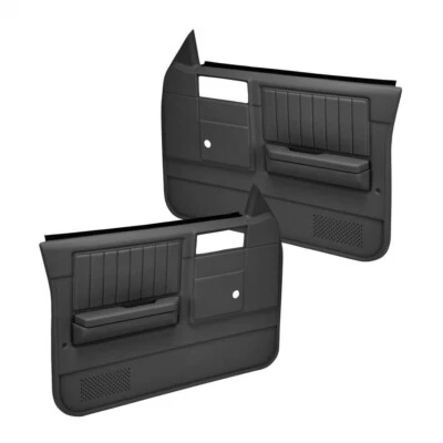Painéis de porta de substituição cinza escuro Coverlay 18-45N-DGR para 82-85 S10 Blazer GMC - Imagem 1 de 4