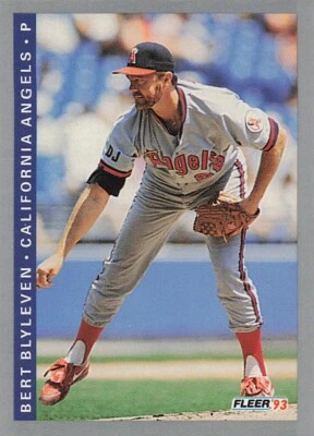 1993 Fleer #568 Bert Blyleven - Image 1 of 2