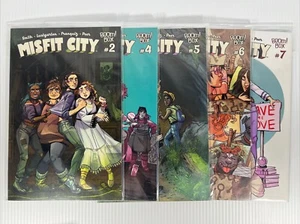 Misfit City #2, 4-7 (lotto di 5) Boom! Studios 2017 Naomi Franquiz quasi nuovo - Foto 1 di 11