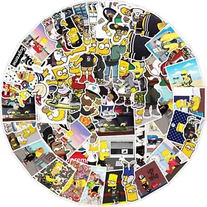 10PCS The Simpsons Stickers TV Show Hype Fashion Decals Laptop Car Free Shipping - Picture 1 of 3