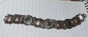 Sixpence silberfarbenes Armband - Bild 1 von 9