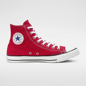 red rubber converse high tops