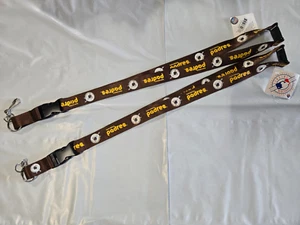 San Diego Padres Lanyard - Lot of 2 - Breakaway Keychain - New Brown Retro - Picture 1 of 1