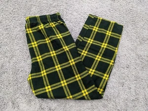 Baylor University Pajama Pants Mens Large Plaid Lounge Bears Sleepwear - Picture 1 of 11