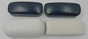 Lot of 4 Eyeglass Cases - Coach - Oakley - Versace Used - Picture 1 of 11
