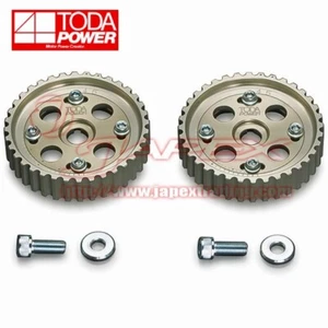 TODA Racing IN/EX Cam Pulley COROLLA LEVIN AE86/AE92 4AG-4V 14211-4AG-001x2 - Picture 1 of 2