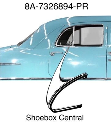 1949 1950 年 1951 年福特 4 门后通风翼窗橡胶密封条 — 第 1/4 张图片