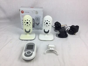 Motorola Digital Video Baby Monitor MBP621 + Extra Camera BOXED TESTED - Picture 1 of 9