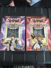 Yu-Gi-Oh! 2004 Factory Sealed Yugi and Kaiba Evolution Unlimited Starter Decks