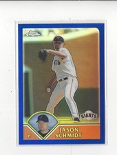 2003 Topps Chrome Baseball Refractor Singles xxx/699 - You Choose