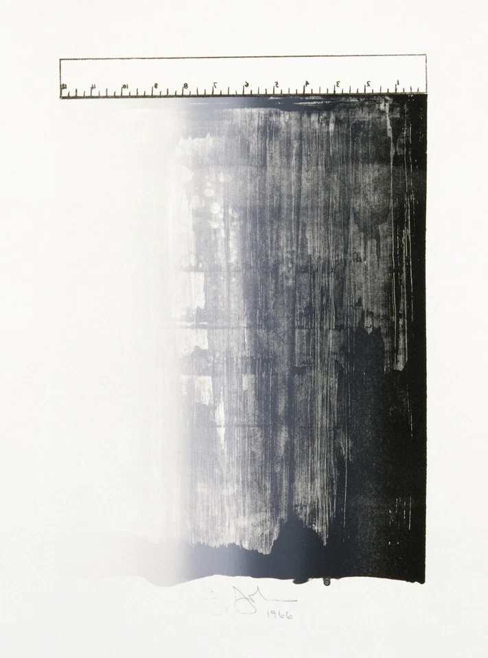 Impresión artística de calidad de archivo Jasper Johns: Regla 22x30 Foto 1 de 1