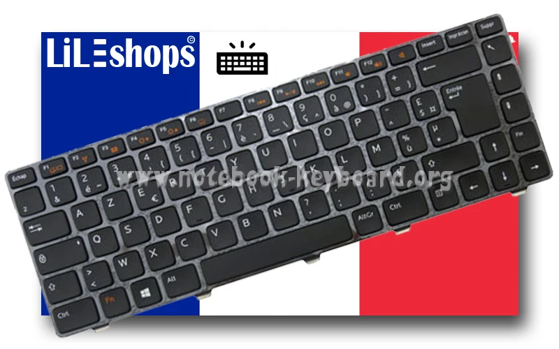 Clavier Français Original Pour Dell XPS 15 L502X Backlit Neuf