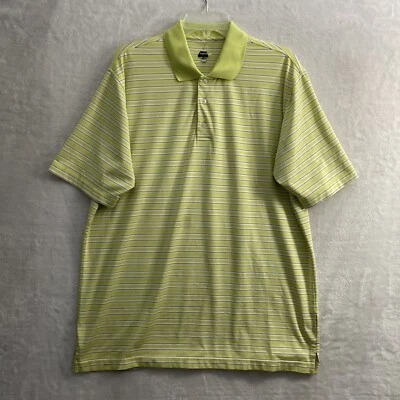 Polo de golf Bolle para hombre verde neón grande poliéster manga corta cuello Foto 1 de 4