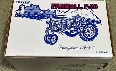 ERTL Farmall F-20 Tractor 1994 Pennsylvania FFA Foundation 1/16 scale New In Box - Image 1 of 4