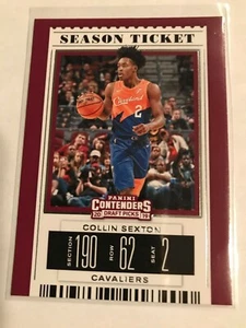 Panini Contenders Season Ticket Collin Sexton Cavaliers,Card # 9.NM. - Picture 1 of 3