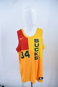 Giannis Antetokounmpo '18-19 Milwaukee Bucks Nike City Edition Jersey Sz 52 - Picture 1 of 11
